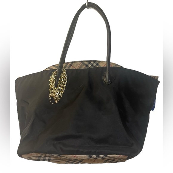 Burberry Blue Label Tote - ALL ITEMS SHIP FREE - Picture 2 of 5